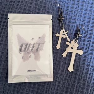 oht nyc cross earrings